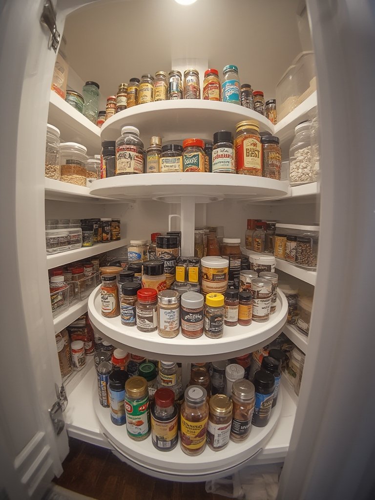 lazy susan in action